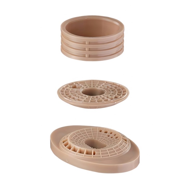 Kit d'alignement trans-tibial pour moignon long adulte